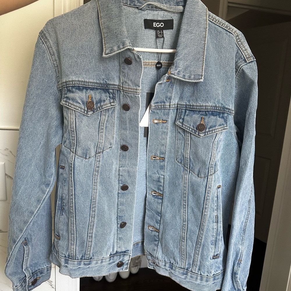 Light Blue Jean Jacket for Women